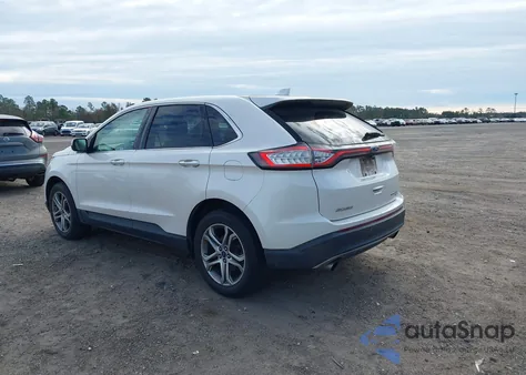 2015 Ford Edge Titanium from USA, damaged, VIN 2FMTK4K99FBC39687